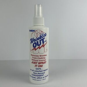 Emson Wrinkles Out Wrinkle Remover Spray - Removes Wrinkles.  Wrinkle Release,